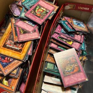 Trading Card Collection with Multicolor Designs